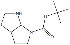 tert-butyl hexahydropyrrolo[2,3-b]pyrrole-1(2H)-carboxylate Struktur