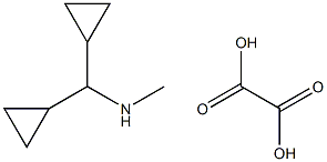 1,1-二環(huán)丙基-N-甲基甲胺草酸鹽, 2089651-35-2, 結構式