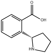 2-((2S)PYRROLIDIN-2-YL)BENZOIC ACID Struktur