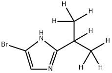 4-Bromo-2-(iso-propyl-d7)-imidazole Struktur