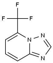 5-(Trifluoromethyl)-[1,2,4]triazolo[1,5-a]pyridine Struktur