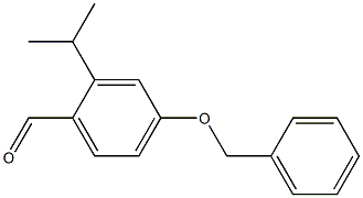 4-(benzyloxy)-2-isopropylbenzaldehyde Struktur