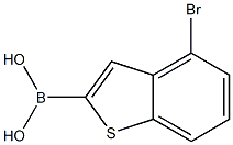 4-bromobenzo[b]thiophen-2-ylboronic acid Struktur