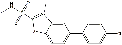 5-(4-chlorophenyl)-N,3-dimethylbenzo[b]thiophene-2-sulfonamide