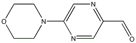 5-morpholinopyrazine-2-carbaldehyde Struktur