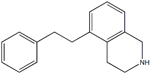 5-phenethyl-1,2,3,4-tetrahydroisoquinoline Struktur