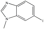 6-iodo-1-methyl-1H-benzo[d]imidazole Struktur