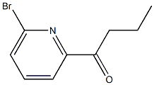 1-(6-BROMOPYRIDIN-2-YL)BUTAN-1-ONE Struktur