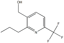 (2-propyl-6-(trifluoromethyl)pyridin-3-yl)methanol, , 結構式