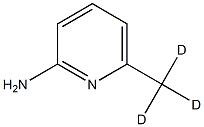 2-Amino-6-(methyl-d3)-pyridine Struktur