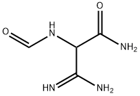 3-Amino-2-(formylamino)-3-iminopropanamide Struktur