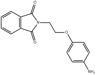 2-[2-(4-aminophenoxy)ethyl]isoindole-1,3-dione Struktur