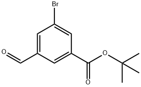 tert-butyl 3-bromo-5-formylbenzoate Struktur