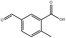 3-羧基-4-甲基苯甲醛 結(jié)構(gòu)式