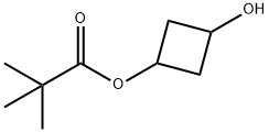 3-Hydroxycyclobutyl Pivalate Struktur