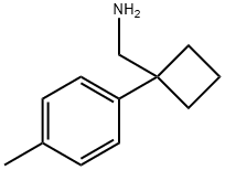 1-(4-METHYLPHENYL)-CYCLOBUTANEMETHANAMINE Struktur