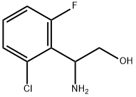 2-AMINO-2-(2-CHLORO-6-FLUOROPHENYL)ETHAN-1-OL Struktur