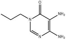 5,6-Diamino-3-propylpyrimidin-4(3H)-one Struktur