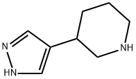 3-(1H-Pyrazol-4-yl)-piperidine Struktur