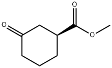 methyl(S)-3-oxocyclohexane-1-carboxylate Struktur