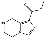 methyl 5,6,7,8-tetrahydroimidazo[1,5-a]pyrazine-1-carboxylate Struktur