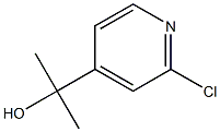 2-(2-chloropyridin-4-yl)propan-2-ol Struktur