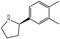 (2R)-2-(3,4-DIMETHYLPHENYL)PYRROLIDINE Struktur