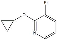 3-bromo-2-cyclopropoxypyridine Struktur