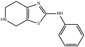 N-Phenyl-4,5,6,7-tetrahydrothiazolo[5,4-c]pyridin-2-amine Struktur