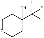 4-(Trifluoromethyl)Oxan-4-Ol Struktur