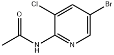 N-(5-bromo-3-chloropyridin-2-yl)acetamide Struktur