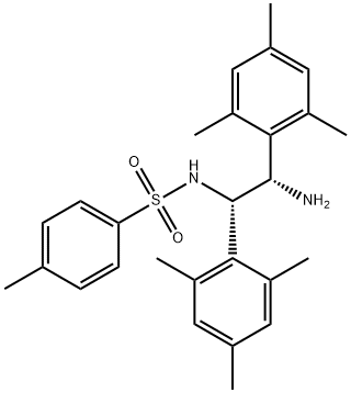 (1S,2S)-N-p-Tosyl-1,2-dimesitylethylenediamine Struktur