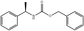 Carbamic acid, [(1R)-1-phenylethyl]-, phenylmethyl ester
 Struktur