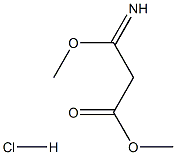 methyl 3-imino-3-methoxypropanoate hydrochloride Struktur