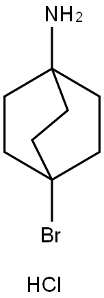 4-bromobicyclo[2.2.2]octan-1-amine Struktur