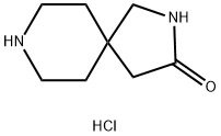 2,8-Diazaspiro[4.5]decan-3-one dihydrochloride Struktur