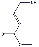 4-Amino-but-2-enoic acid methyl ester Struktur