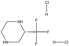 (S)-2-Trifluoromethyl-piperazine dihydrochloride Struktur