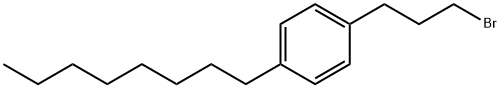 1-(3-Bromo-propyl)-4-octyl-benzene Struktur