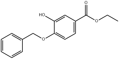 Ethyl 4-(benzyloxy)-3-hydroxybenzoate Struktur