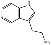 1H-Pyrrolo[3,2-c]pyridine-3-ethanamine Struktur