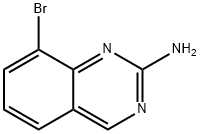 8-Bromoquinazolin-2-Amine Struktur