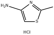 2-Methylthiazol-4-amine hydrochloride Struktur