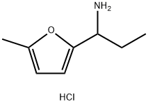 1-(5-Methylfuran-2-yl)propan-1-amine hydrochloride Struktur