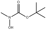 tert-butyl hydroxy(methyl)carbamate Struktur