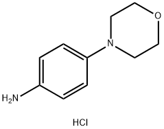 4-morpholinoaniline hydrochloride Struktur