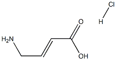 4-氨基巴豆酸鹽酸鹽, 2126899-84-9, 結(jié)構(gòu)式