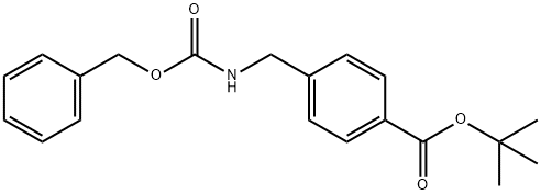 Benzyl 4-(Tert-Butoxycarbonyl)Benzylcarbamate Structure