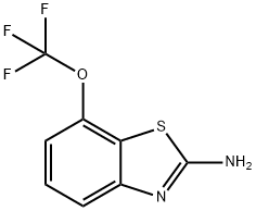 7-Trifluoromethoxy-benzothiazol-2-ylamine Struktur