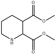 Dimethyl piperidine-2,3-dicarboxylate Struktur